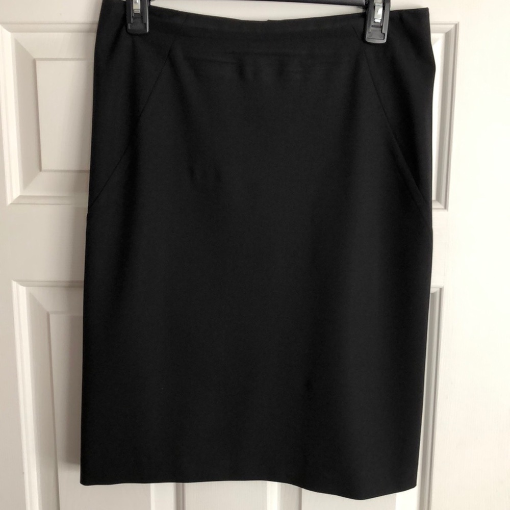 Theory Golda Tailor Pencil Skirt black size 4